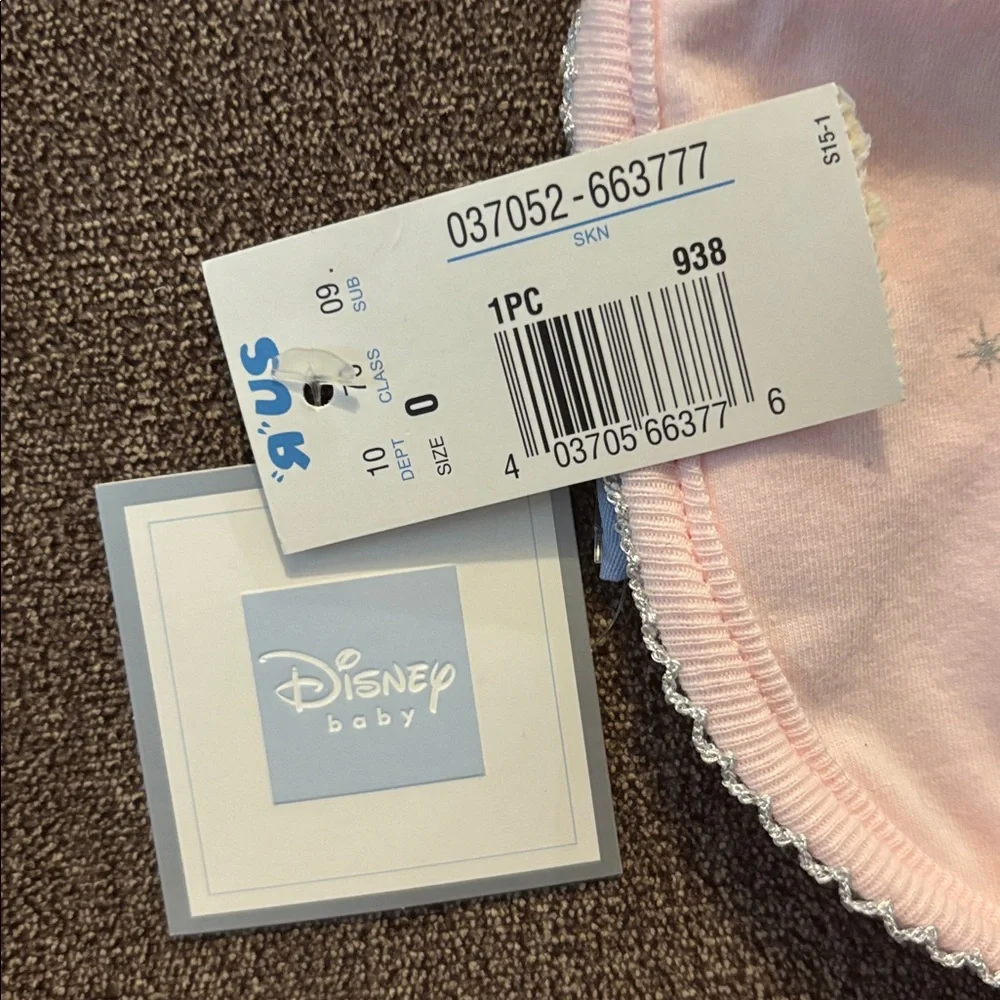 NWT Disney Baby Cinderella Bib, Toys R Us